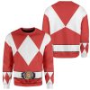 cosplay red power ranger custom t shirts hoodies apparel hd qm0102201 3d custom fleece hoodies 457066 - Power Rangers Store