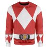 cosplay red power ranger custom t shirts hoodies apparel hd qm0102201 3d custom fleece hoodies long sleeve s 379438 - Power Rangers Store