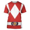 cosplay red power ranger custom t shirts hoodies apparel hd qm0102201 3d custom fleece hoodies t shirt s 705863 - Power Rangers Store