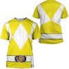 cosplay yellow power ranger custom t shirts hoodies apparel hd qm0102202 3d custom fleece hoodies 530009 - Power Rangers Store
