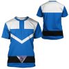 gearhuman 3d blue power rangers time force tshirt hoodie apparel gb15015 3d apparel 367356 - Power Rangers Store