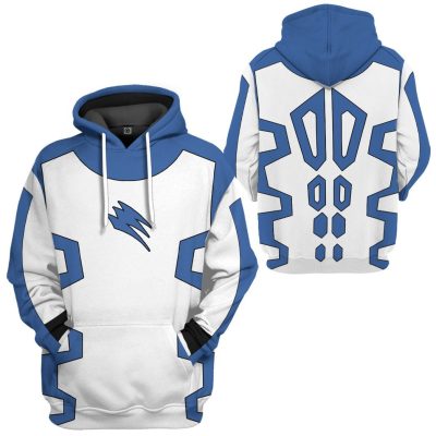 3D Jungle Fury Blue Power Ranger  Apparel