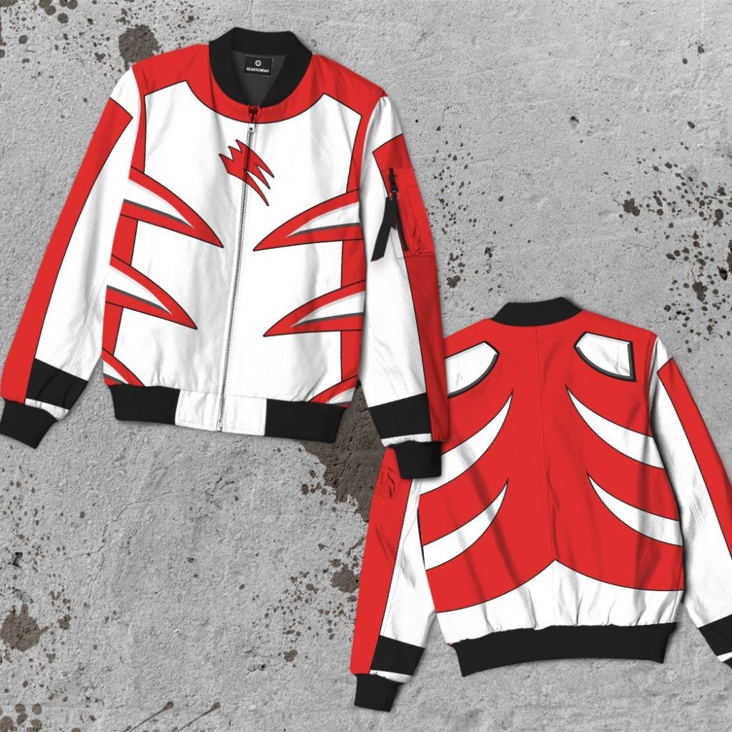 3D Jungle Fury Red Master Mode Power Ranger Bomber - Image 5