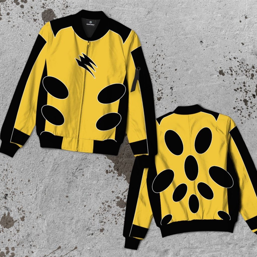 3D Jungle Fury Yellow Power Ranger Bomber - Image 3