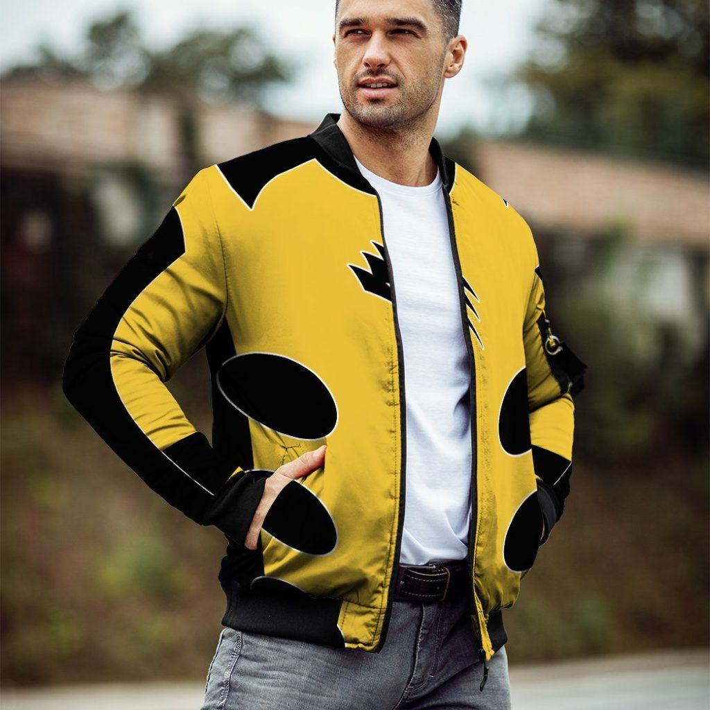 3D Jungle Fury Yellow Power Ranger Bomber - Image 5