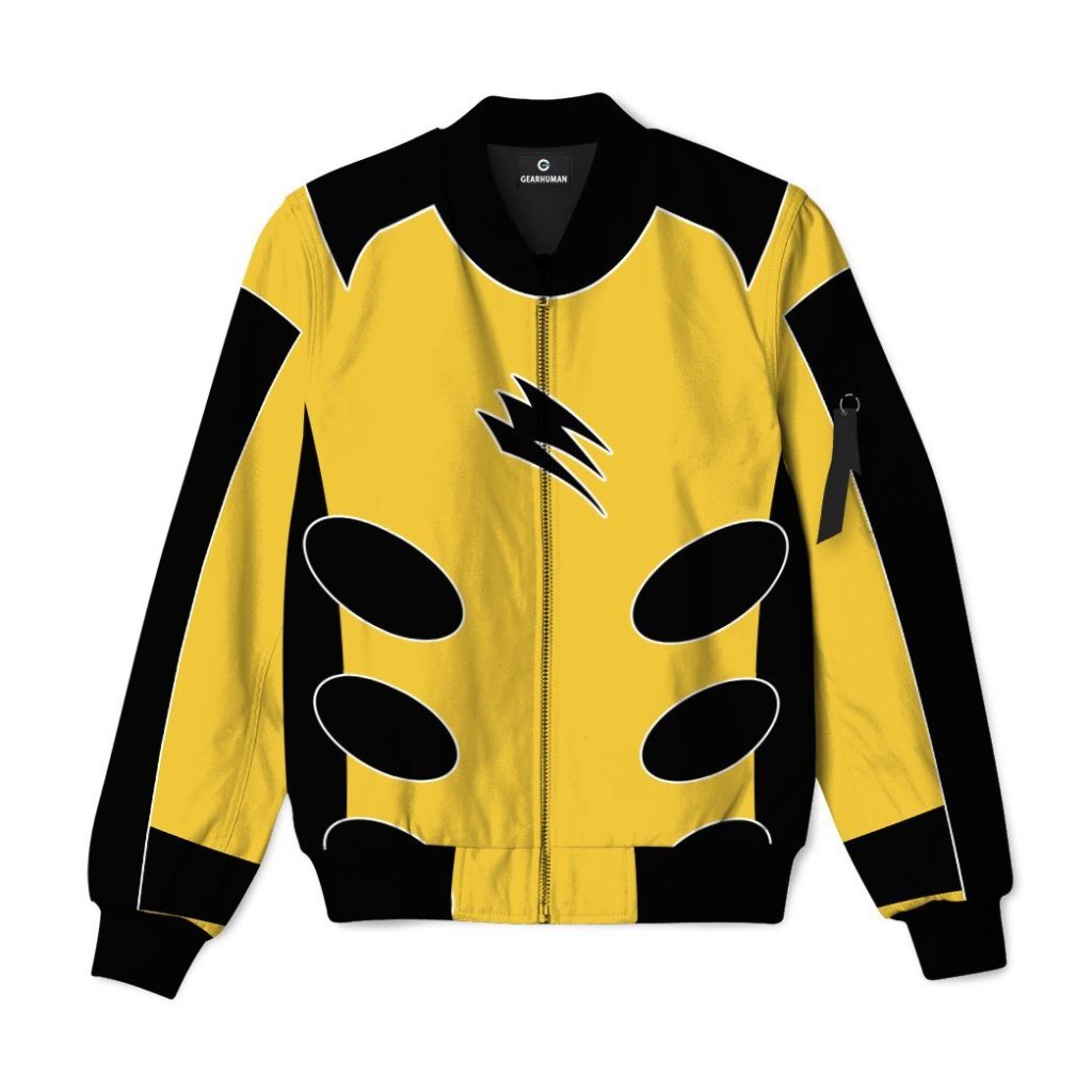 3D Jungle Fury Yellow Power Ranger Bomber