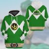 gearhuman 3d mighty morphin power ranger green tshirt hoodie apparel gk190112 3d apparel 612039 - Power Rangers Store