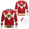 gearhuman 3d mighty morphin power ranger red tshirt hoodie apparel gk190110 3d apparel 273381 - Power Rangers Store