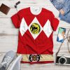 gearhuman 3d mighty morphin power ranger red tshirt hoodie apparel gk190110 3d apparel 742298 - Power Rangers Store