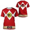 gearhuman 3d mighty morphin power ranger red tshirt hoodie apparel gk190110 3d apparel 954552 - Power Rangers Store
