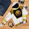 gearhuman 3d mighty morphin power ranger white tshirt hoodie apparel gk190111 3d apparel 445391 - Power Rangers Store