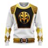 gearhuman 3d mighty morphin power ranger white tshirt hoodie apparel gk190111 3d apparel long sleeve s 324974 - Power Rangers Store