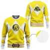 gearhuman 3d mighty morphin power ranger yellow tshirt hoodie apparel gk190114 3d apparel 226533 - Power Rangers Store