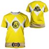 gearhuman 3d mighty morphin power ranger yellow tshirt hoodie apparel gk190114 3d apparel 809180 - Power Rangers Store