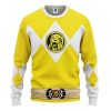 gearhuman 3d mighty morphin power ranger yellow tshirt hoodie apparel gk190114 3d apparel long sleeve s 931276 - Power Rangers Store