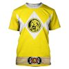 gearhuman 3d mighty morphin power ranger yellow tshirt hoodie apparel gk190114 3d apparel t shirt s 173478 - Power Rangers Store