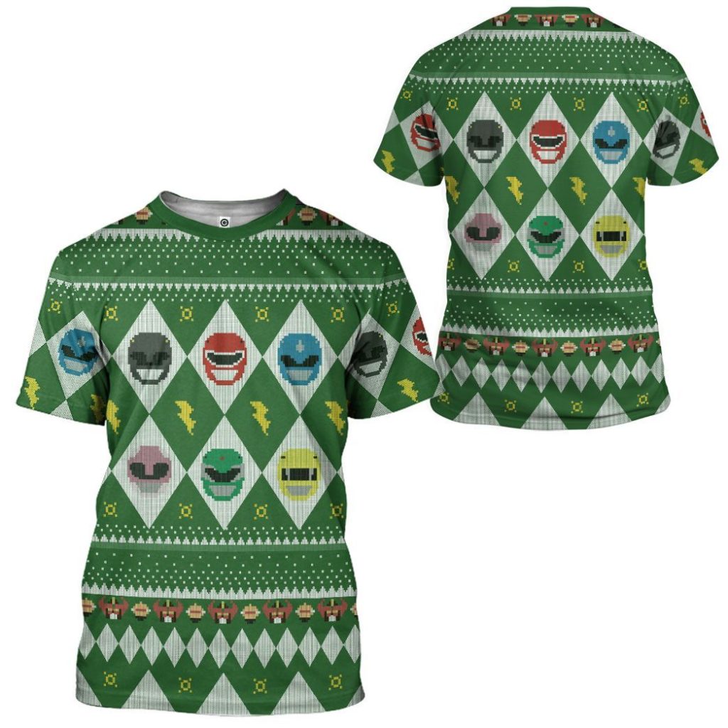 3D Mighty Morphin Power Rangers  Apparel - Image 7