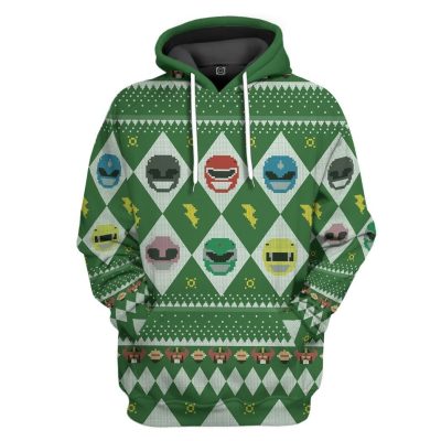 3D Mighty Morphin Power Rangers  Apparel
