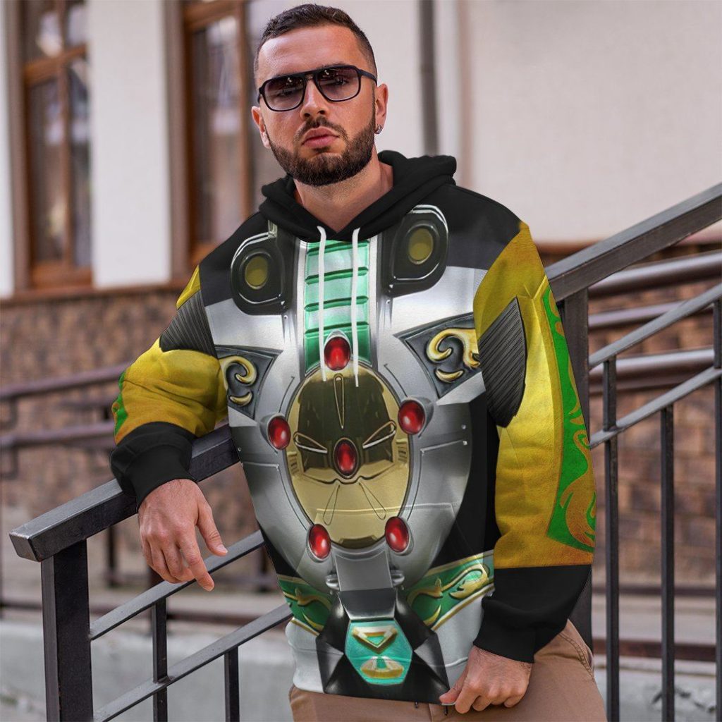 Gearhuman 3D Mighty Morphin Power Rangers Dragonzord  Apparel - Image 11