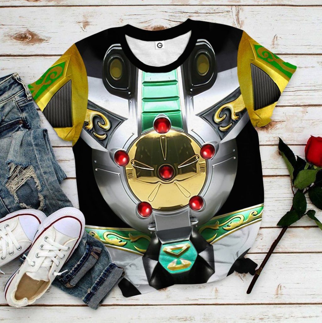 Gearhuman 3D Mighty Morphin Power Rangers Dragonzord  Apparel - Image 17