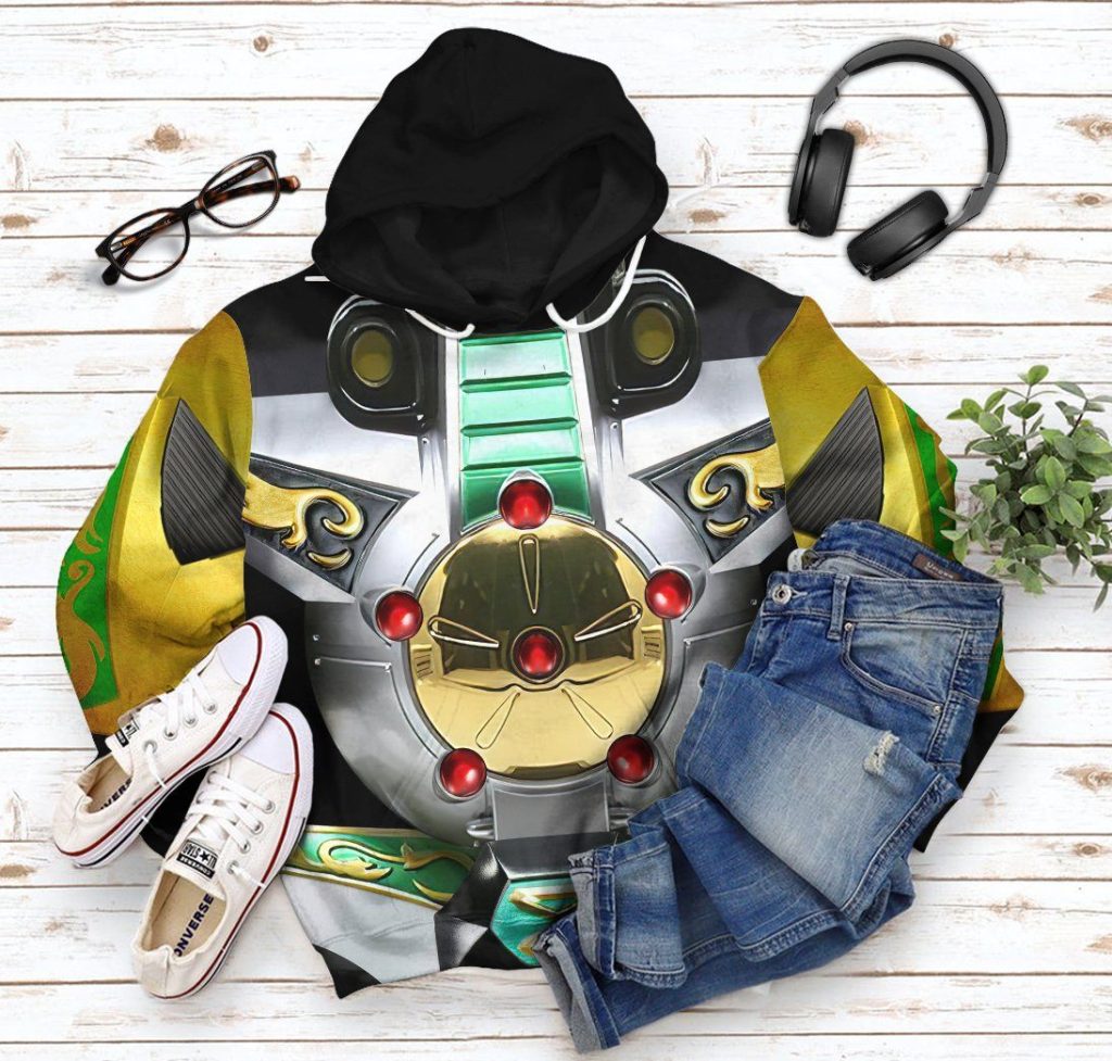 Gearhuman 3D Mighty Morphin Power Rangers Dragonzord  Apparel - Image 16