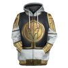 gearhuman 3d mighty morphin white power rangers custom hoodie apparel gn01101 3d apparel zip hoodie s 896885 - Power Rangers Store