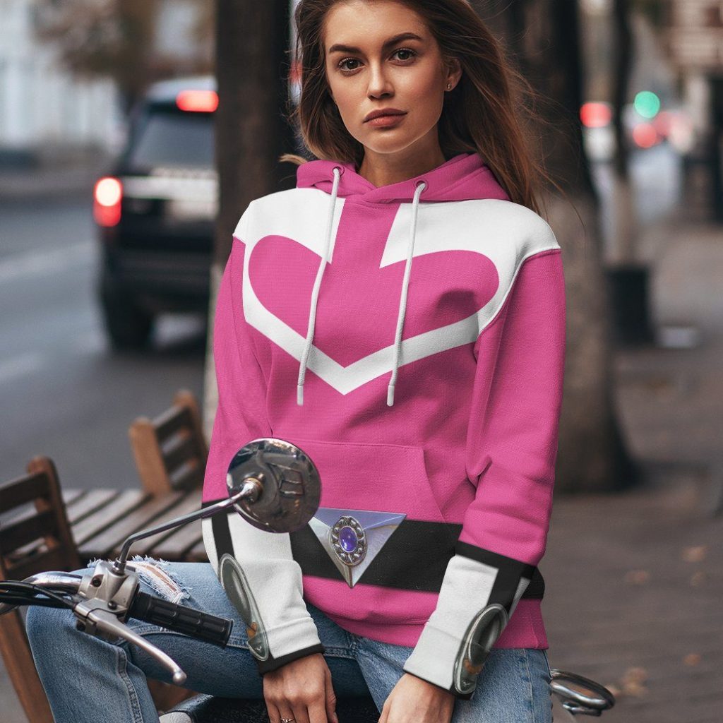 3D Pink Power Rangers Time Force  Apparel - Image 4