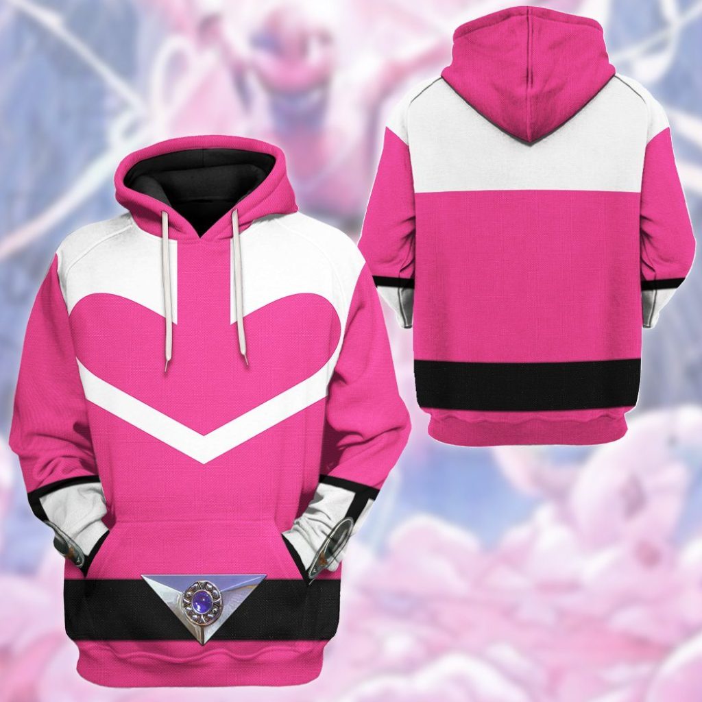3D Pink Power Rangers Time Force  Apparel - Image 11