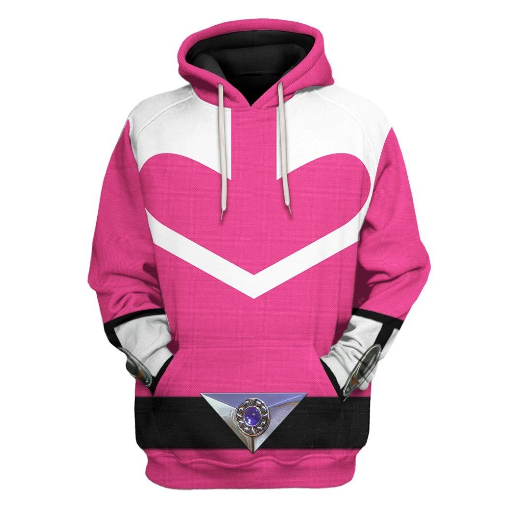 3D Pink Power Rangers Time Force  Apparel - Image 5