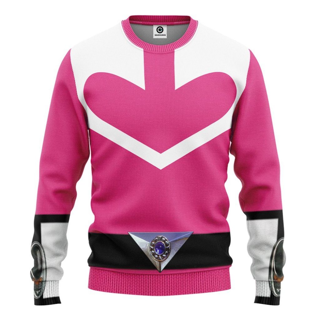 3D Pink Power Rangers Time Force  Apparel - Image 6