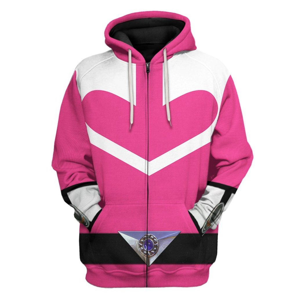3D Pink Power Rangers Time Force  Apparel - Image 8