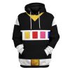 gearhuman 3d power rangers in space black custom tshirt hoodie apparel gv040111 3d apparel hoodie s 565889 - Power Rangers Store