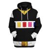 gearhuman 3d power rangers in space black custom tshirt hoodie apparel gv040111 3d apparel zip hoodie s 418040 - Power Rangers Store
