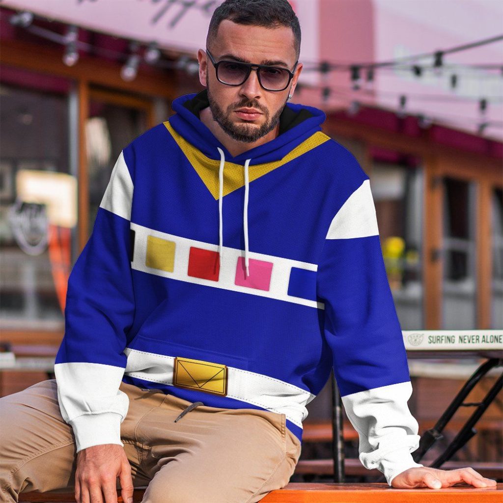 3D Power Rangers in Space Blue  Apparel - Image 8