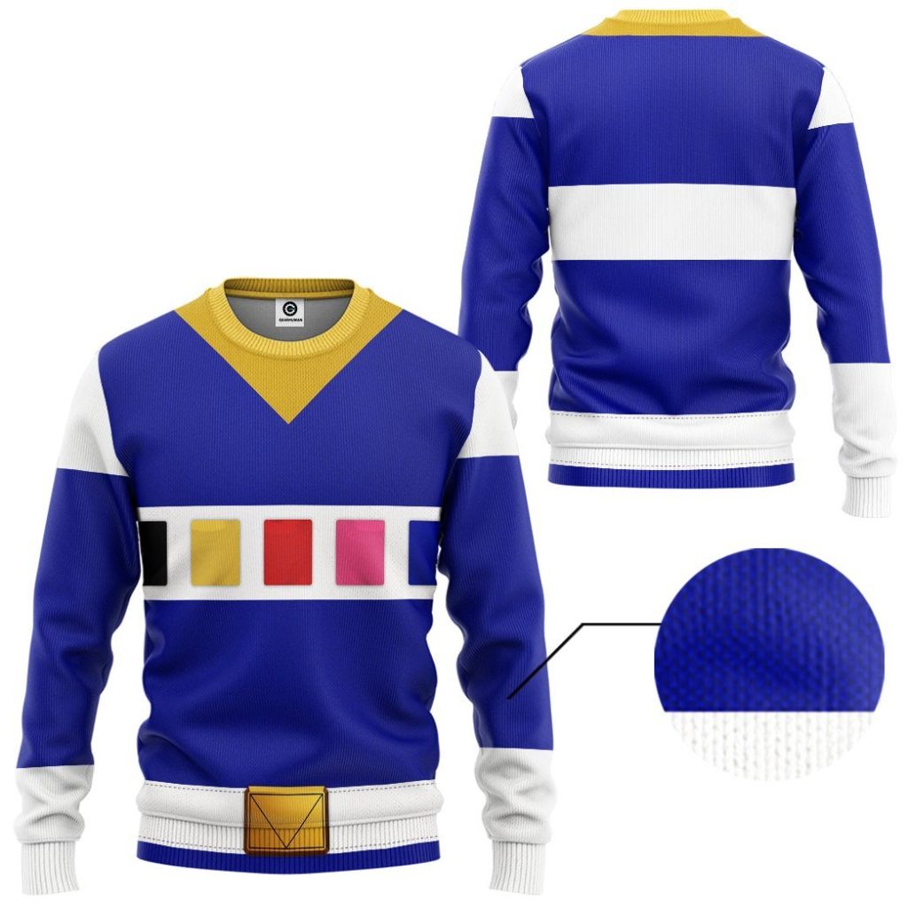 3D Power Rangers in Space Blue  Apparel - Image 2