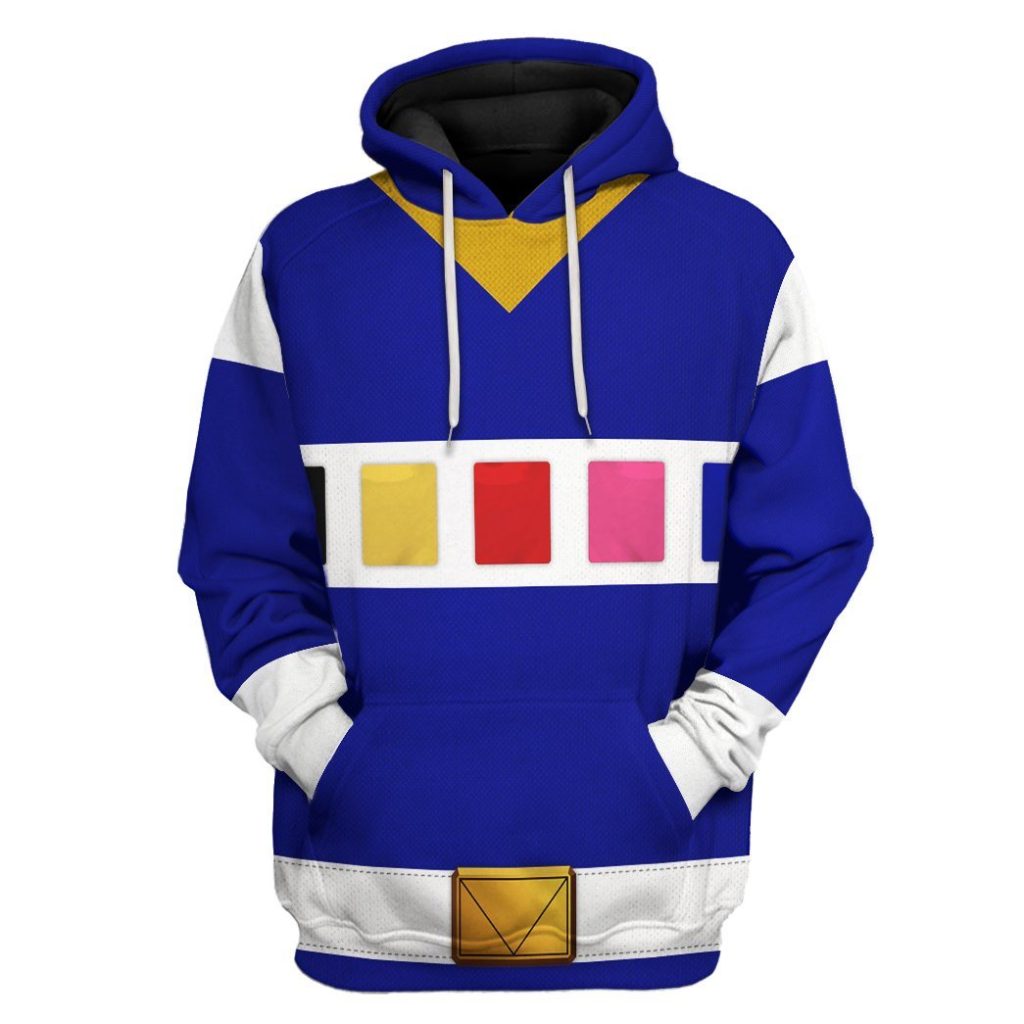 3D Power Rangers in Space Blue  Apparel - Image 4