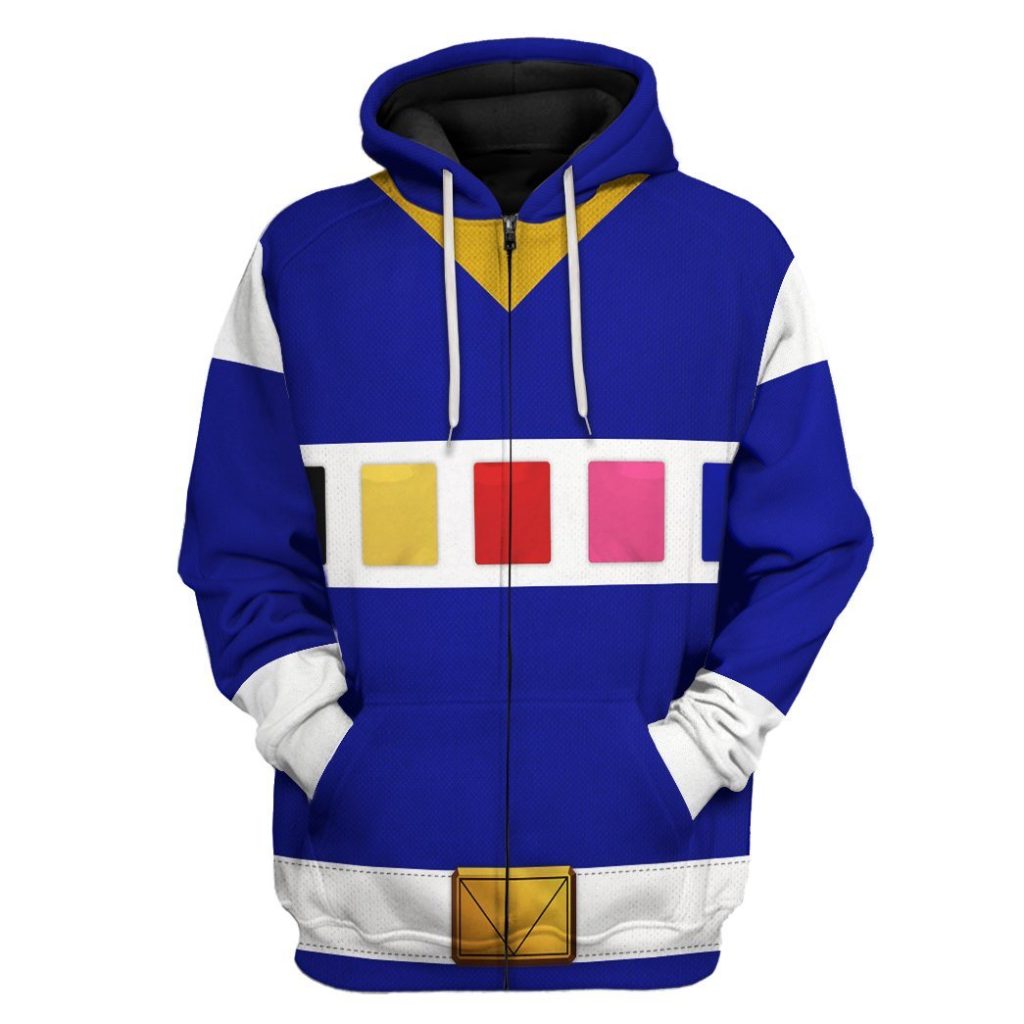 3D Power Rangers in Space Blue  Apparel - Image 7