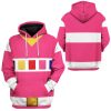 3D Power Rangers in Space Pink  Apparel