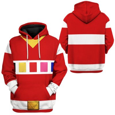 3D Power Rangers in Space Red  Apparel