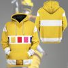 gearhuman 3d power rangers in space yellow custom tshirt hoodie apparel gv040113 3d apparel 539806 - Power Rangers Store