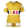 gearhuman 3d power rangers in space yellow custom tshirt hoodie apparel gv040113 3d apparel t shirt s 820591 - Power Rangers Store