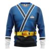 gearhuman 3d power rangers samurai blue custom tshirt hoodie apparel gv08018 3d apparel long sleeve s 888680 - Power Rangers Store