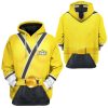 gearhuman 3d power rangers samurai yellow custom tshirt hoodie apparel gv08019 3d apparel 956268 - Power Rangers Store