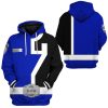 gearhuman 3d power rangers spd blue tshirt hoodie apparel gb290125 3d apparel 284234 - Power Rangers Store