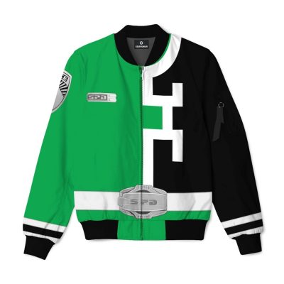 3D Power Rangers SPD Green Bomber