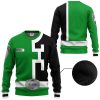 gearhuman 3d power rangers spd green tshirt hoodie apparel gb290121 3d apparel 823453 - Power Rangers Store