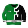 gearhuman 3d power rangers spd green tshirt hoodie kids gb22025 kid 3d apparel kid sweatshirt xs 718995 f4bbb5d7 362b 4e16 85b5 bf8411d34c0f - Power Rangers Store