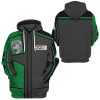 gearhuman 3d power rangers spd green uniform tshirt hoodie apparel gb290135 3d apparel 622733 - Power Rangers Store