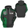 gearhuman 3d power rangers spd green uniform tshirt hoodie apparel gb290135 3d apparel 648713 - Power Rangers Store