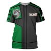 gearhuman 3d power rangers spd green uniform tshirt hoodie apparel gb290135 3d apparel t shirt s 554981 - Power Rangers Store